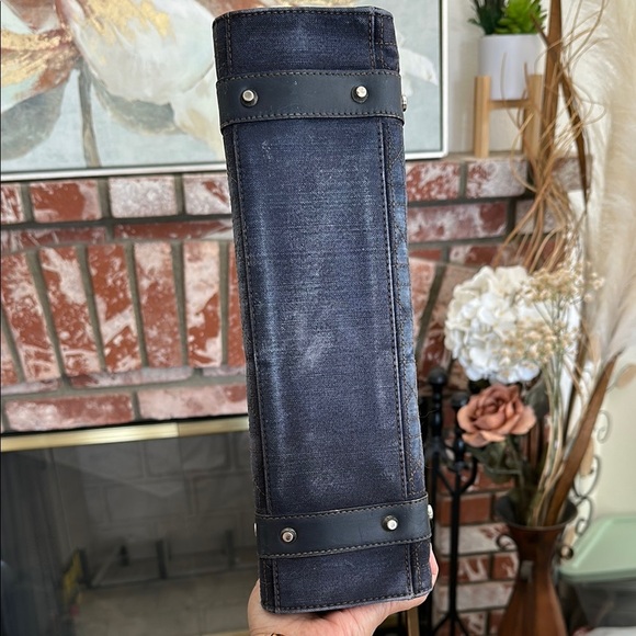 Dior Blue Denim East West shoulder bag - Picture 11 of 11